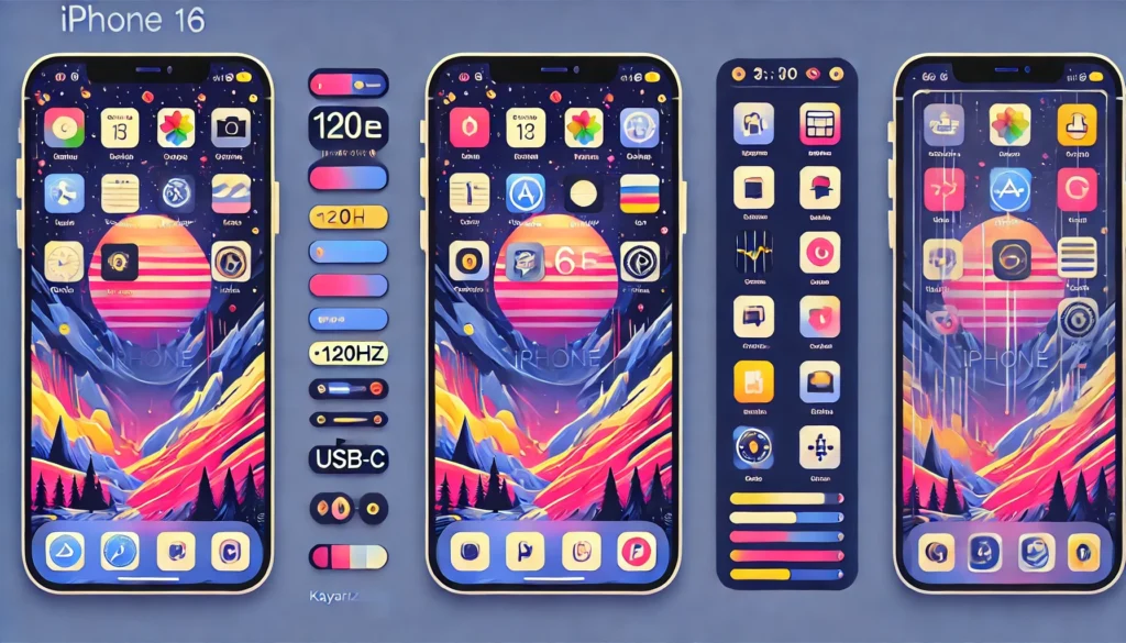 Ilustrasi iphone 16e